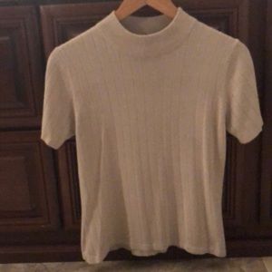 Van Heusen turtleneck blouse - beige sz small